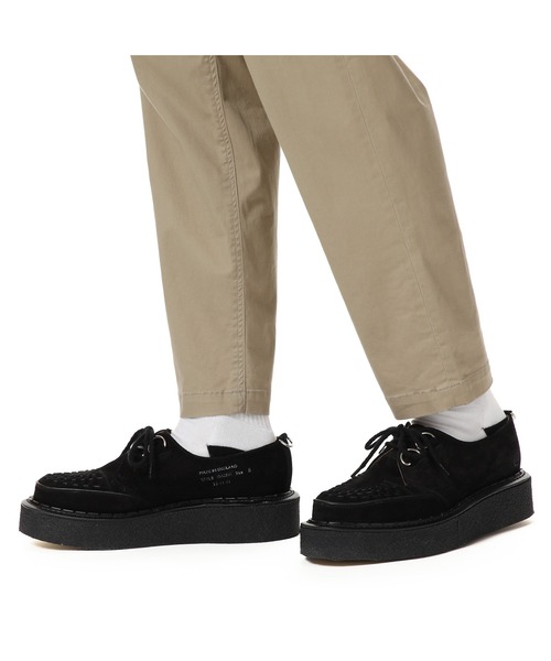 uniform experiment（ユニフォームエクスペリメント）の「STRETCH CHINO SIDE POCKET TAPERED PANTS（チノパンツ・メンズ・ブラック/ベージュ/カーキ・1/2/4/3）」の18枚目の写真