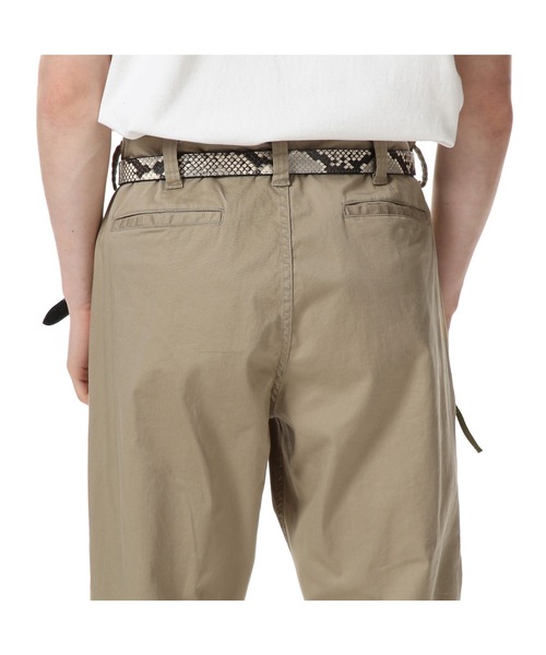 uniform experiment（ユニフォームエクスペリメント）の「STRETCH CHINO SIDE POCKET TAPERED PANTS（チノパンツ・メンズ・ブラック/ベージュ/カーキ・1/2/4/3）」の17枚目の写真