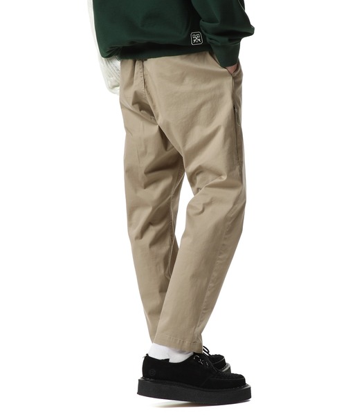 uniform experiment（ユニフォームエクスペリメント）の「STRETCH CHINO SIDE POCKET TAPERED PANTS（チノパンツ・メンズ・ブラック/ベージュ/カーキ・1/2/4/3）」の13枚目の写真