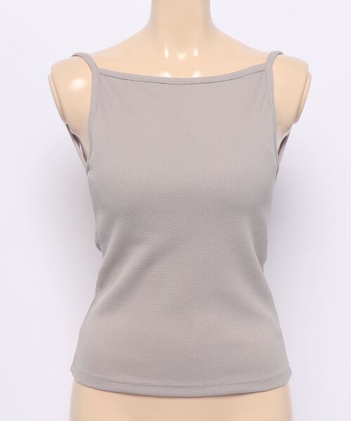 FIG&VIPER（フィグアンドバイパー）の「バックVネックブラTOP（チューブトップ・レディース・ブラック/ベージュ・FREE）」の8枚目の写真