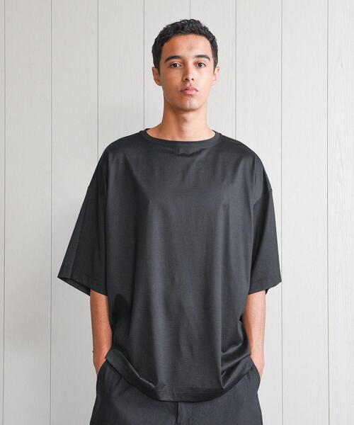 h beauty&youth ボディスーツ カットソー 黒　エイチビューティ エイチ ビューティー＆ユースのTシャツ / カットソー（ブラック
