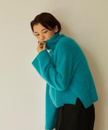 EMMEL REFINES | ＜EMMEL REFINES（エメル リファインズ）＞EM fluffy タートルプルオーバー(ニット/セーター)