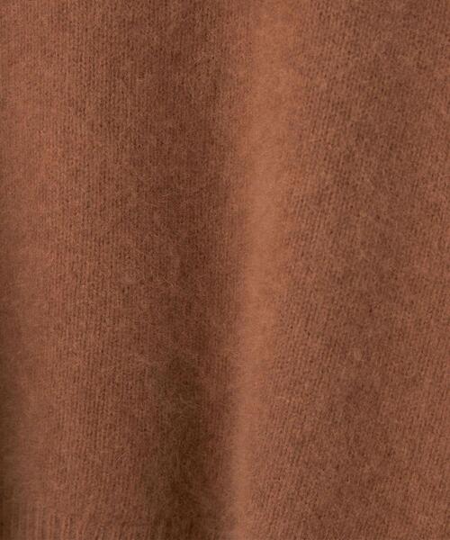 EMMEL REFINES（エメルリファインズ）の「＜EMMEL REFINES（エメル リファインズ）＞EM fluffy タートルプルオーバー（ニット/セーター・レディース・ベージュ/ネイビー/ブラウン/ターコイズブルー/ライトピンク・FREE）」の13枚目の写真