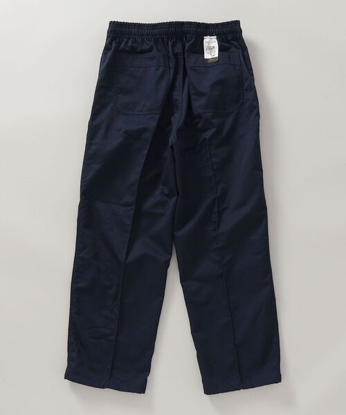 MACOBER（マコバ）の「【SHIPS別注】MACOBER: TC ドローストリングス ワイド イージー パンツ（チノパンツ・メンズ・ネイビー/グレー/オレンジ/ブルー・SMALL/MEDIUM/LARGE）」の14枚目の写真