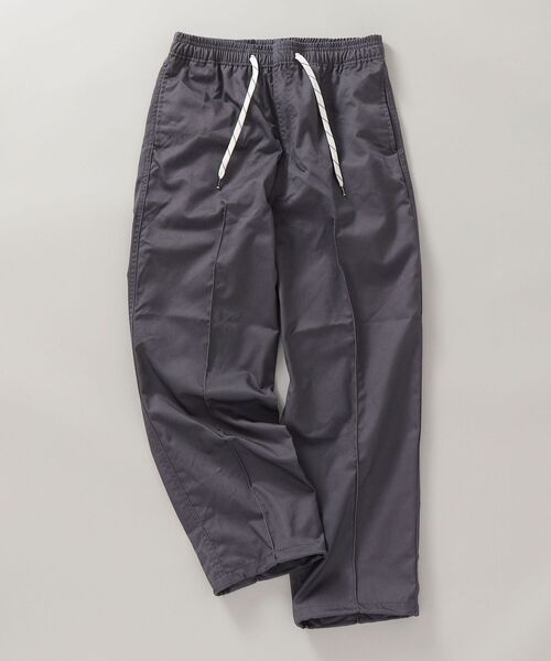 MACOBER（マコバ）の「【SHIPS別注】MACOBER: TC ドローストリングス ワイド イージー パンツ（チノパンツ・メンズ・ネイビー/グレー/オレンジ/ブルー・SMALL/MEDIUM/LARGE）」の10枚目の写真