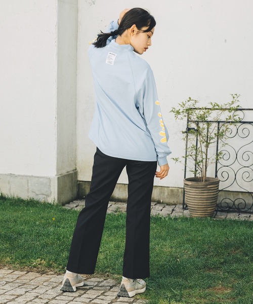 MILKFED.（ミルクフェド）の「CENTER PRESSED PANTS（その他パンツ・レディース・ブラック/ベージュ/オレンジ/グリーン・S/M）」の6枚目の写真