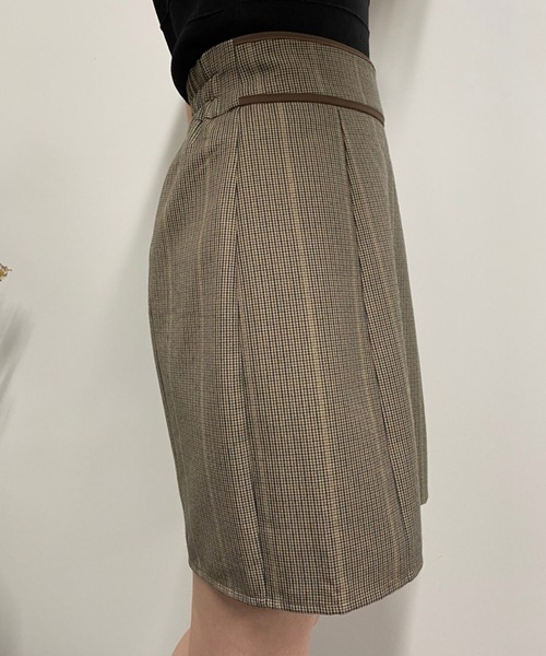 LIPSERVICE（リップサービス）の「トリムベルト台形スカート（スカート・レディース・ピンク系その他/その他1・S/M）」の7枚目の写真