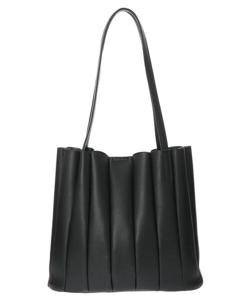 earth music&ecology（アースミュージックアンドエコロジー）の「プリーツトートバッグ ＊（トートバッグ・レディース・ブラック/モカ・FREE）」の15枚目の写真