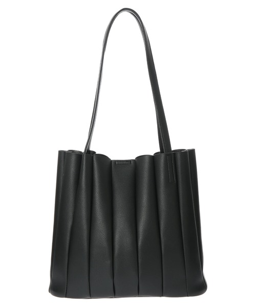 earth music&ecology（アースミュージックアンドエコロジー）の「プリーツトートバッグ ＊（トートバッグ・レディース・ブラック/モカ・FREE）」の9枚目の写真