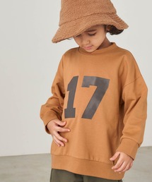 ＆yam | ビッグナンバー'17'ロゴスウェット【親子お揃い/リンクコーデ】(スウェット)