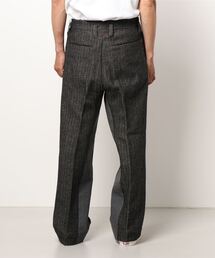 SHINYA KOZUKA ツイード風 ストレートパンツ SHINYA KOZUKA ツイード風 ストレートパンツ 2023AW