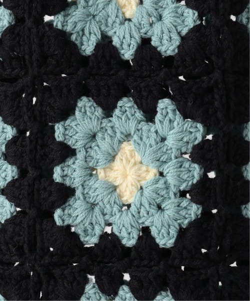 Oriens JOURNAL STANDARD（オリエンス ジャーナルスタンダード）の「クロシェニットトートバッグ◆（トートバッグ・レディース・ブラック/ブラウン/ネイビー・FREE）」の15枚目の写真