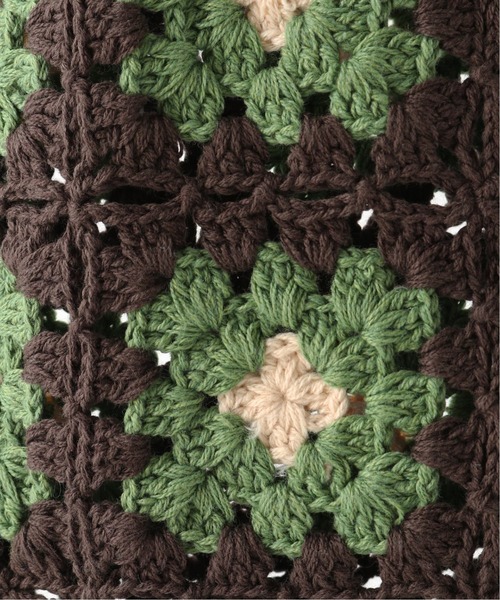 Oriens JOURNAL STANDARD（オリエンス ジャーナルスタンダード）の「クロシェニットトートバッグ◆（トートバッグ・レディース・ブラック/ブラウン/ネイビー・FREE）」の16枚目の写真