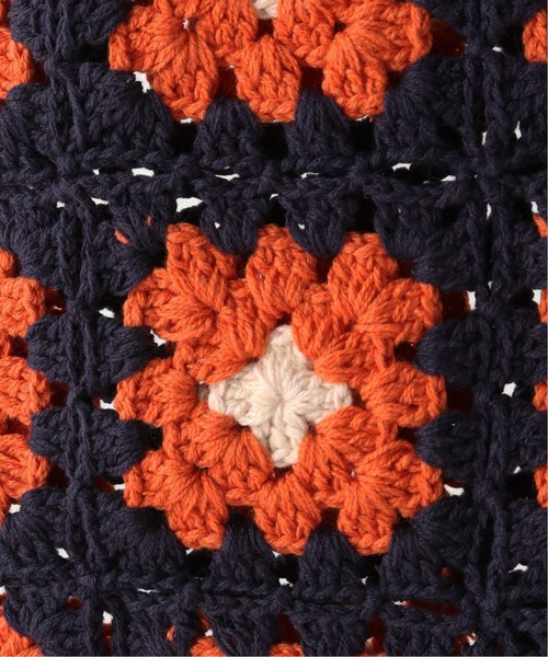 Oriens JOURNAL STANDARD（オリエンス ジャーナルスタンダード）の「クロシェニットトートバッグ◆（トートバッグ・レディース・ブラック/ブラウン/ネイビー・FREE）」の17枚目の写真