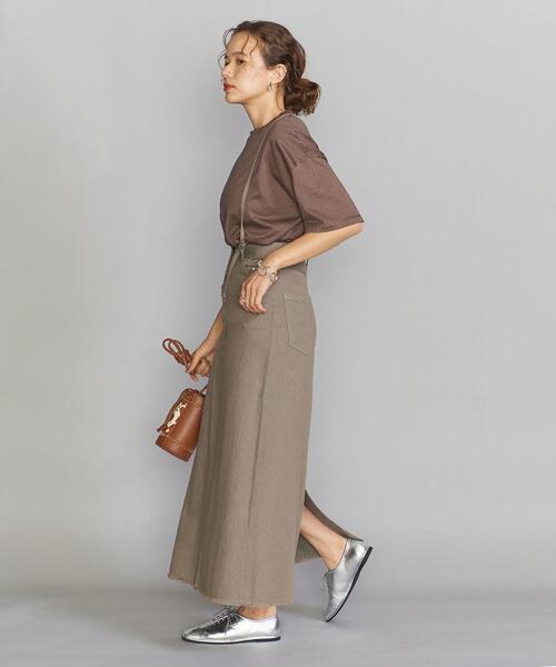 BEAUTY&YOUTH UNITED ARROWS（ビューティーアンドユースユナイテッドアローズ）の「BY エコデニムオーバーダイ サスペンダースカート◆（デニムスカート・レディース・ダークグレー・M/S）」の16枚目の写真