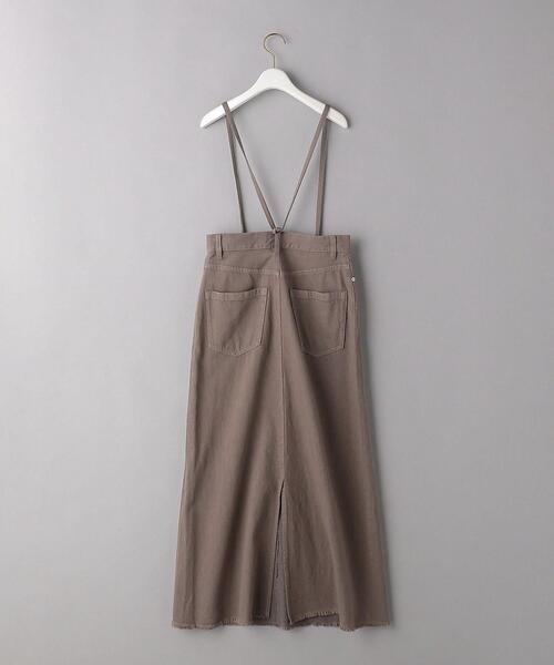 BEAUTY&YOUTH UNITED ARROWS（ビューティーアンドユースユナイテッドアローズ）の「BY エコデニムオーバーダイ サスペンダースカート◆（デニムスカート・レディース・ダークグレー・M/S）」の19枚目の写真
