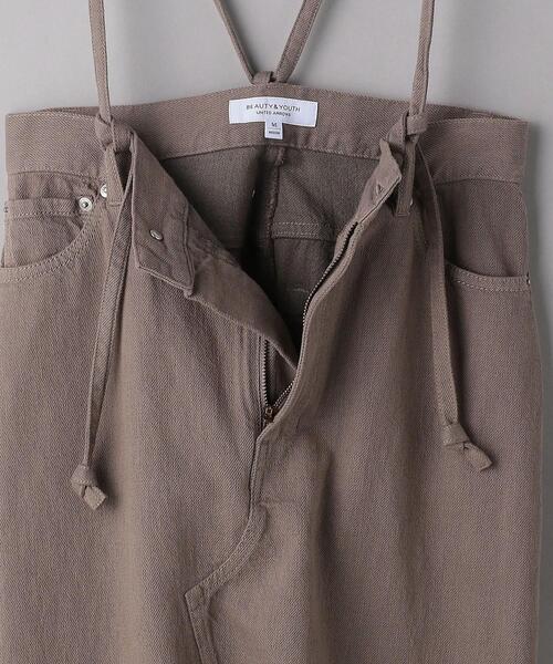 BEAUTY&YOUTH UNITED ARROWS（ビューティーアンドユースユナイテッドアローズ）の「BY エコデニムオーバーダイ サスペンダースカート◆（デニムスカート・レディース・ダークグレー・M/S）」の10枚目の写真