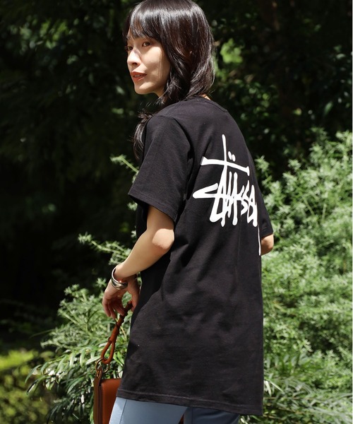 STUSSY（ステューシー）の「STUSSY/ステューシー BASIC STUSSY TEE Tシャツ（Tシャツ/カットソー・メンズ・ブラック/ペールイエロー/ホワイト・XL/M/S/L）」の2枚目の写真