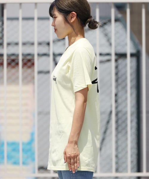 STUSSY（ステューシー）の「STUSSY/ステューシー BASIC STUSSY TEE Tシャツ（Tシャツ/カットソー・メンズ・ブラック/ペールイエロー/ホワイト・XL/M/S/L）」の4枚目の写真