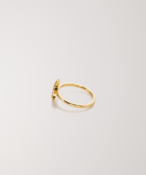 PAS TIERRA（パティエラ）の「【Carillon】クレールリング（リング・レディース・イエローゴールド・#9/#11/#13）」の2枚目の写真