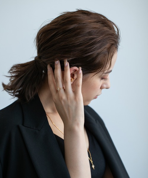 PAS TIERRA（パティエラ）の「【Carillon】クレールリング（リング・レディース・イエローゴールド・#9/#11/#13）」の6枚目の写真