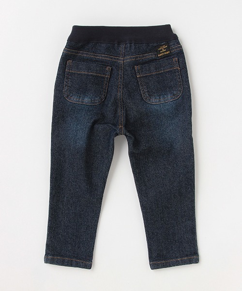 petit main（プティマイン）の「【オーガニック】デニムスキニーストレッチパンツ（デニムパンツ・キッズ・ブルー/ネイビー・120cm/80ｃｍ/110cm/90cm/130cm/100cm）」の7枚目の写真
