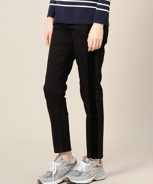 Beauty Youth United Arrows ビューティアンドユースユナイテッドアローズ の Bymc Frame Denim ベルベット側章5ポケットパンツ その他パンツ Wear