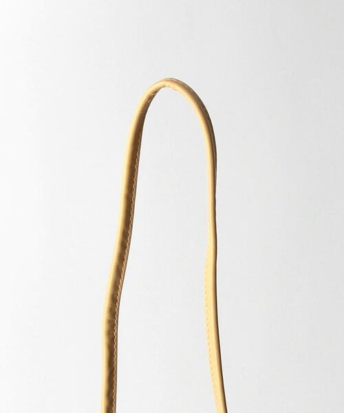 Manuel MILANO（マニュエルミラノ）の「＜Manuel MILANO＞レザー巾着 ショルダーバッグ◆（ショルダーバッグ・レディース・ベージュ・FREE）」の8枚目の写真