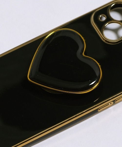 shopnikoniko(ショップニコニコ)の「iPhoneケース スマホケース iPhone17ケース メッキフレーム ハートグリップ付き iPhone 13 14 15 16(スマホケース/カバー・レディース・ブラック系その他/ブラック・iPhone 7/8/SE(第2/第3世代)/iPhone 11/iPhone 11 Pro/iPhone 12/iPhone 12 Pro/iPhone 12 Pro Max/iPhone XS/X/iPhone XR/iPhone 13 Pro/iPhone 13/iPhone 13 mini/iPhone 14 Pro/iPhone 14/iPhone 14 Plus/iPhone 14 Pro Max/iPhone 13 Pro Max/iPhone 15/iPhone 15 Pro/iPhone 15 Plus/iPhone 15 Pro Max/iPhone 16/iPhone 16 Pro/iPhone 16 Pro Max/iPhone 17 Pro Max/iPhone 17 Pro/iPhone 17)」の14枚目の写真