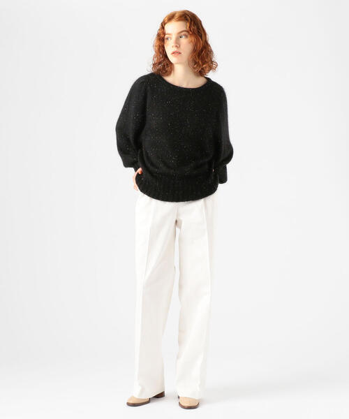 TOMORROWLAND (トゥモローランド)の「【別注】BERNARD ZINS×DES PRES SAND ワイドパンツ(チノパンツ・レディース・ホワイト・38/36)」の7枚目の写真