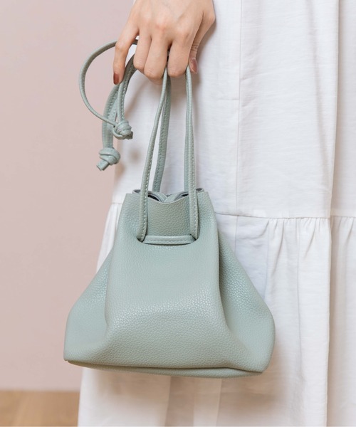 flower（フラワー）の「プチガトーバッグ（ハンドバッグ・レディース・ベージュ/カーキ・FREE）」の5枚目の写真