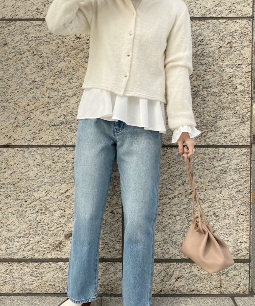 flower（フラワー）の「プチガトーバッグ（ハンドバッグ・レディース・ベージュ/カーキ・FREE）」の9枚目の写真