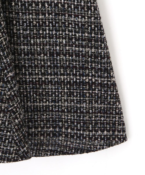 PROPORTION BODY DRESSING（プロポーションボディドレッシング）の「【美人百花11月号 掲載商品】ツイードフレアースカート / 1211220102（スカート・レディース・ピンク/グレー/ブラック/ブルー/グレー系その他/ブラック系その他/ピンク系その他・SMALL/MEDIUM）」の8枚目の写真