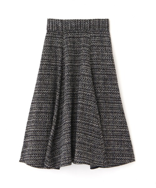 PROPORTION BODY DRESSING（プロポーションボディドレッシング）の「【美人百花11月号 掲載商品】ツイードフレアースカート / 1211220102（スカート・レディース・ピンク/グレー/ブラック/ブルー/グレー系その他/ブラック系その他/ピンク系その他・SMALL/MEDIUM）」の9枚目の写真