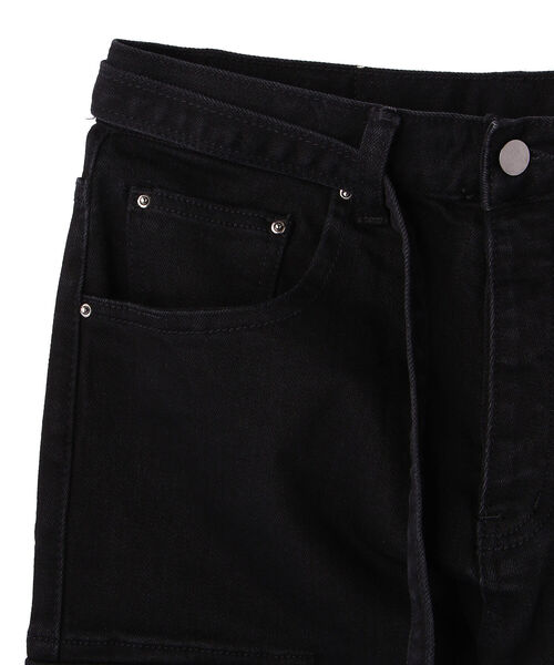 mnml（ミニマル）の「mnml/ミニマル/デニムカーゴパンツ/Denim CargoPants(M2019-P565)（カーゴパンツ・メンズ・ブラック/ブルー・34/32/30/28/29）」の18枚目の写真
