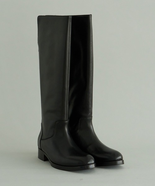 note et silence (ノートエシロンス)の「◇【 AMB100貨 】CORSO ROMA OX FORD ロングブーツ(ブーツ・レディース・ブラック・38/39/37)」の1枚目の写真
