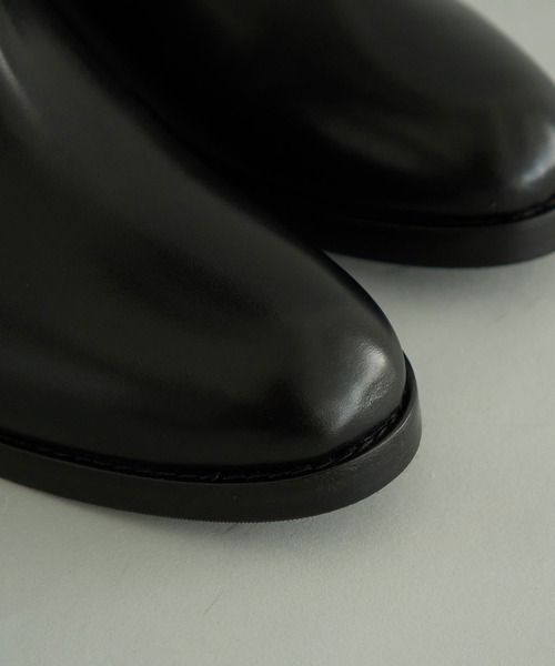 note et silence (ノートエシロンス)の「◇【 AMB100貨 】CORSO ROMA OX FORD ロングブーツ(ブーツ・レディース・ブラック・38/39/37)」の13枚目の写真