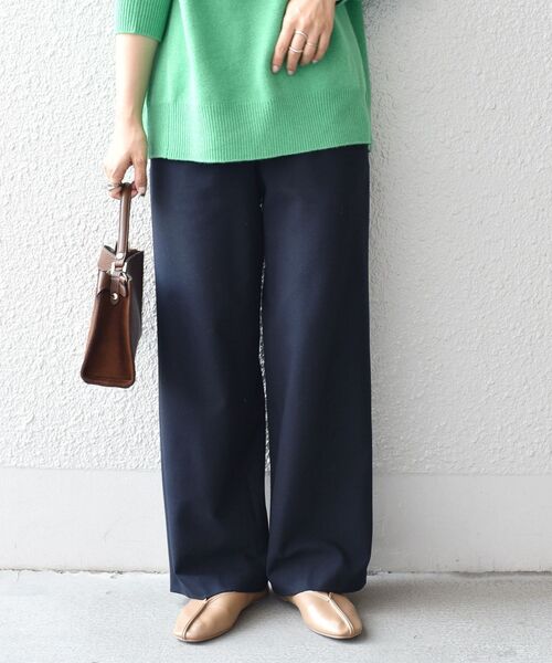 SHIPS（シップス）の「〈手洗い可能〉ドロストパンツ（その他パンツ・レディース・ベージュ/ネイビー/イエロー・36/40/34/38）」の3枚目の写真