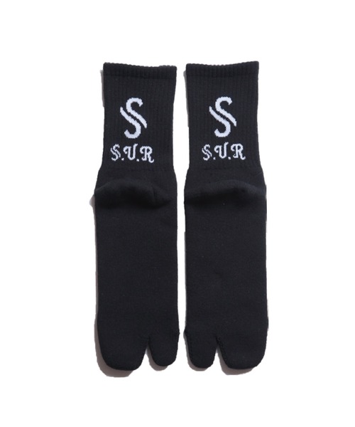 SURREAL(シュルリアル)の「【SURREAL/シュルリアル】Ninja socks(ソックス/靴下・メンズ・ホワイト/パープル/ブラック/レッド/ブラウン・FREE)」の3枚目の写真