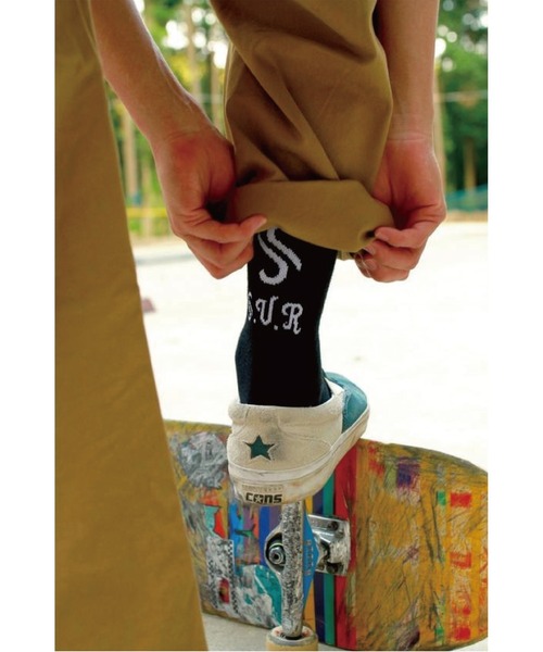 SURREAL(シュルリアル)の「【SURREAL/シュルリアル】Ninja socks(ソックス/靴下・メンズ・ホワイト/パープル/ブラック/レッド/ブラウン・FREE)」の6枚目の写真