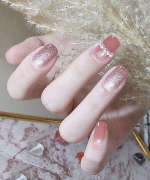 Luon 貼るだけ簡単装着 デザインハンドネイルチップ