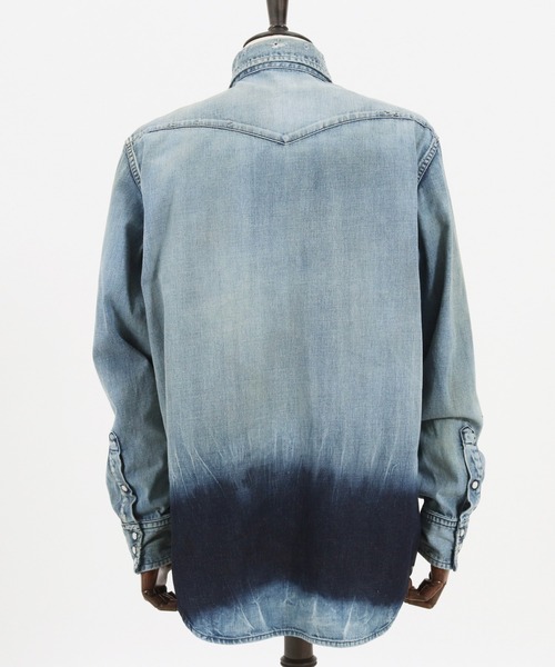 MARBLES（マーブルズ）の「ms4862-REMAKE DENIM SHIRT デニム
