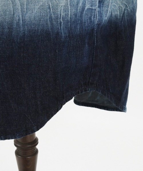 MARBLES(マーブルズ)の「ms4862-REMAKE DENIM SHIRT デニムシャツ(シャツ/ブラウス・メンズ・インディゴブルー・XL/L/M)」の12枚目の写真
