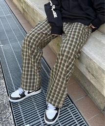 PairPair | チェックイージーパンツ(ユニセックス)(その他パンツ)