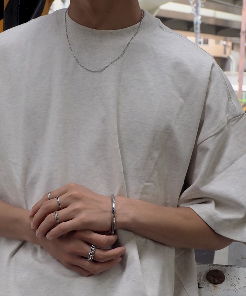 SBG（エスビー）の「SBG シンプル喜平リング（リング・メンズ・シルバー/ゴールド・21号/15号/13号/18号）」の14枚目の写真