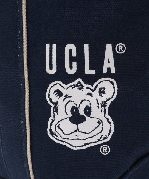 UCLA（ユーシーエルエー）の「【UCLA】キャンバストート（トートバッグ・レディース・ネイビー/ナチュラル・FREE）」の8枚目の写真