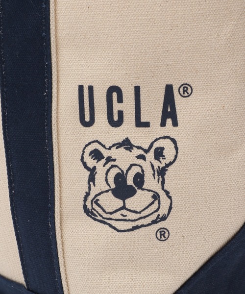 UCLA（ユーシーエルエー）の「【UCLA】キャンバストート（トートバッグ・レディース・ネイビー/ナチュラル・FREE）」の9枚目の写真