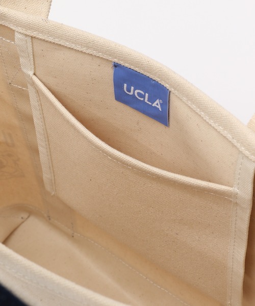 UCLA（ユーシーエルエー）の「【UCLA】キャンバストート（トートバッグ・レディース・ネイビー/ナチュラル・FREE）」の4枚目の写真