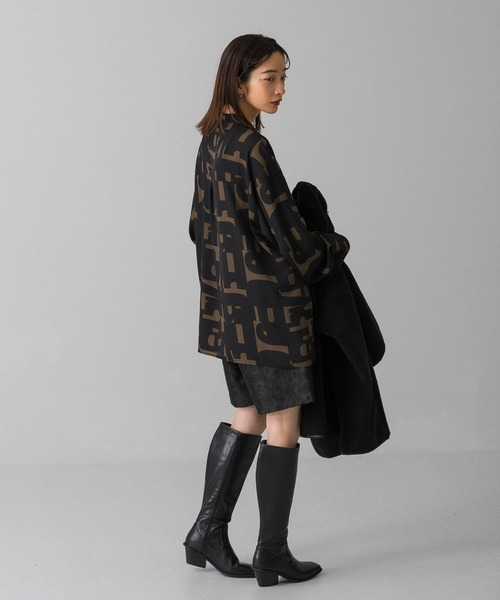 KBF（ケイビーエフ）の「ジャガードレオパードショートパンツ（その他パンツ・レディース・ブラック系その他/ベージュ系その他・ONE）」の19枚目の写真