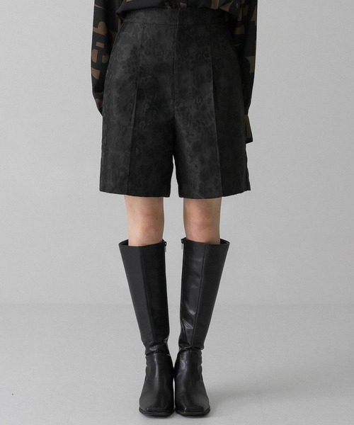 KBF（ケイビーエフ）の「ジャガードレオパードショートパンツ（その他パンツ・レディース・ブラック系その他/ベージュ系その他・ONE）」の14枚目の写真